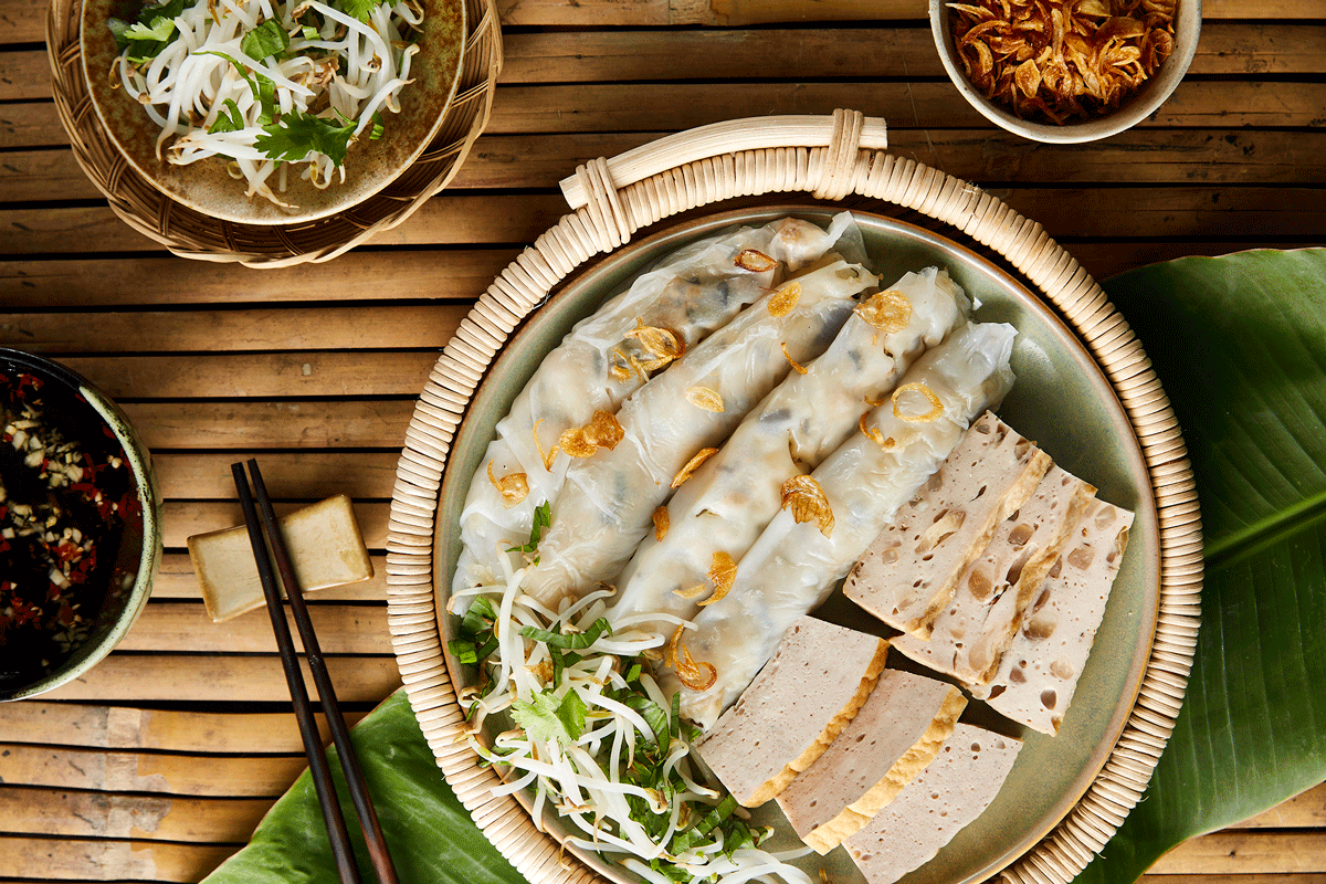 Bánh Cuốn Long Phung - Vietnamese Steamed Rice Rolls - Premium Version - Long Phung